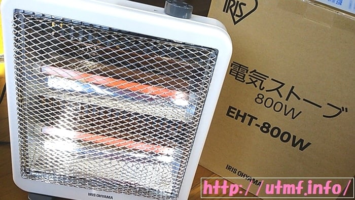 アイリスオーヤマの電気ストーブeht-800w