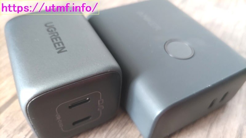 Anker 521 Power Bank and UGREEN Nexode Mini 45W